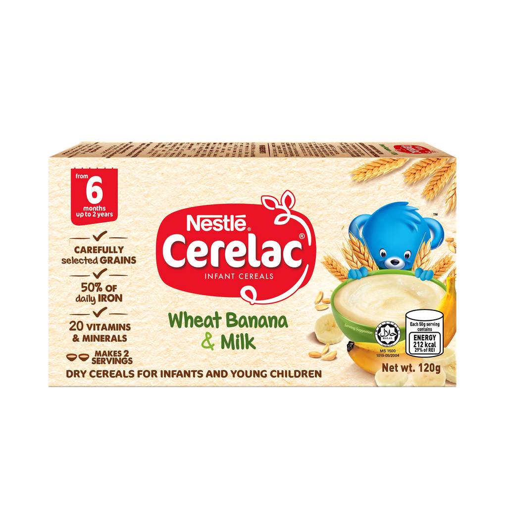 NESTLE CERELAC BL WheBanana 120gx40