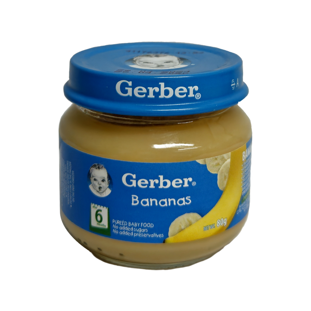 GERBER BANANA 80G x 6 PCS