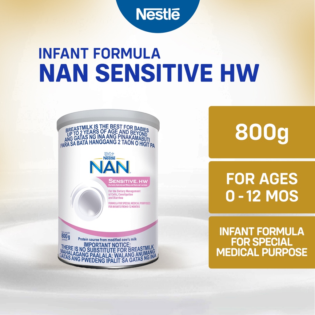NAN Sensitve 0-12 mnths 800g