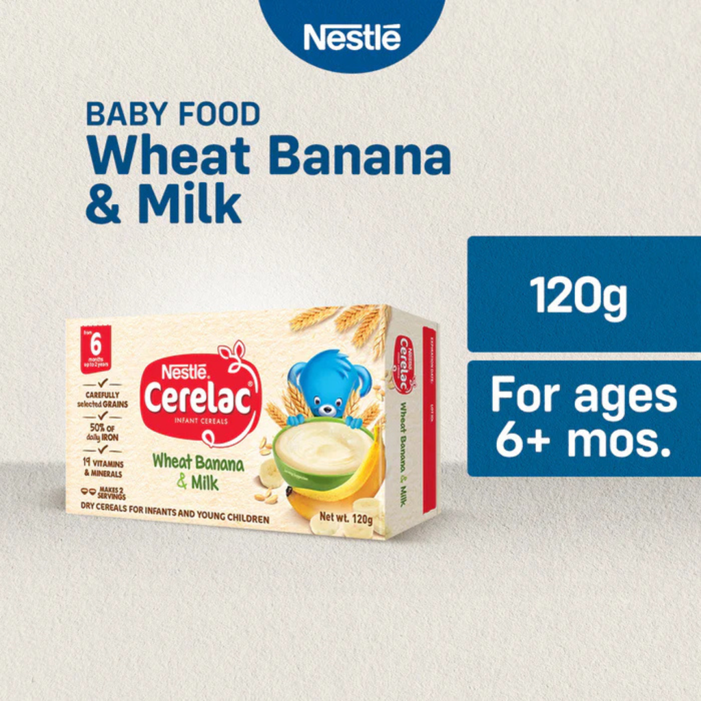 NESTLE CERELAC BL WheBanana 120gx40