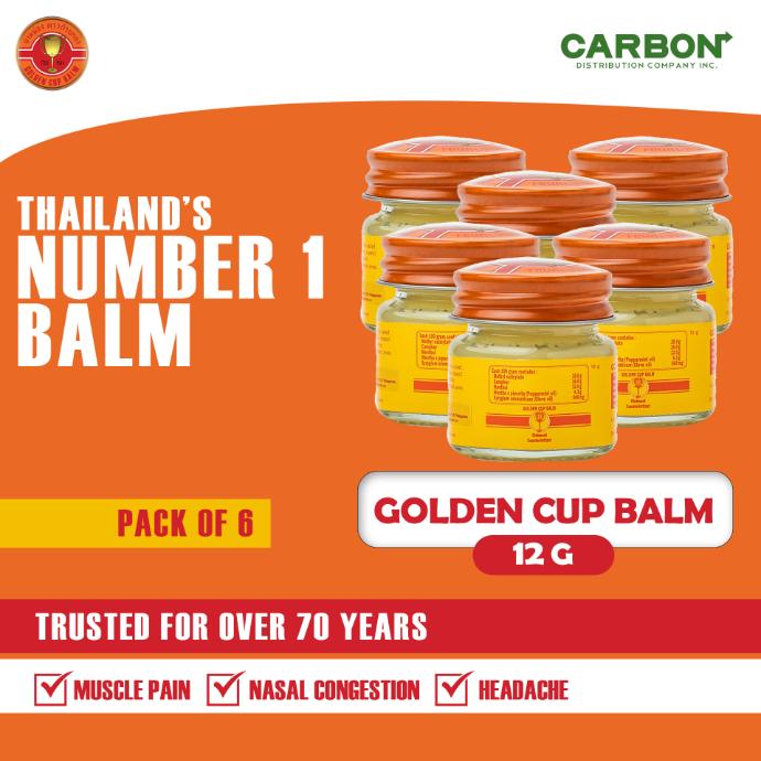 GOLDEN CUP BALM 12G X 6